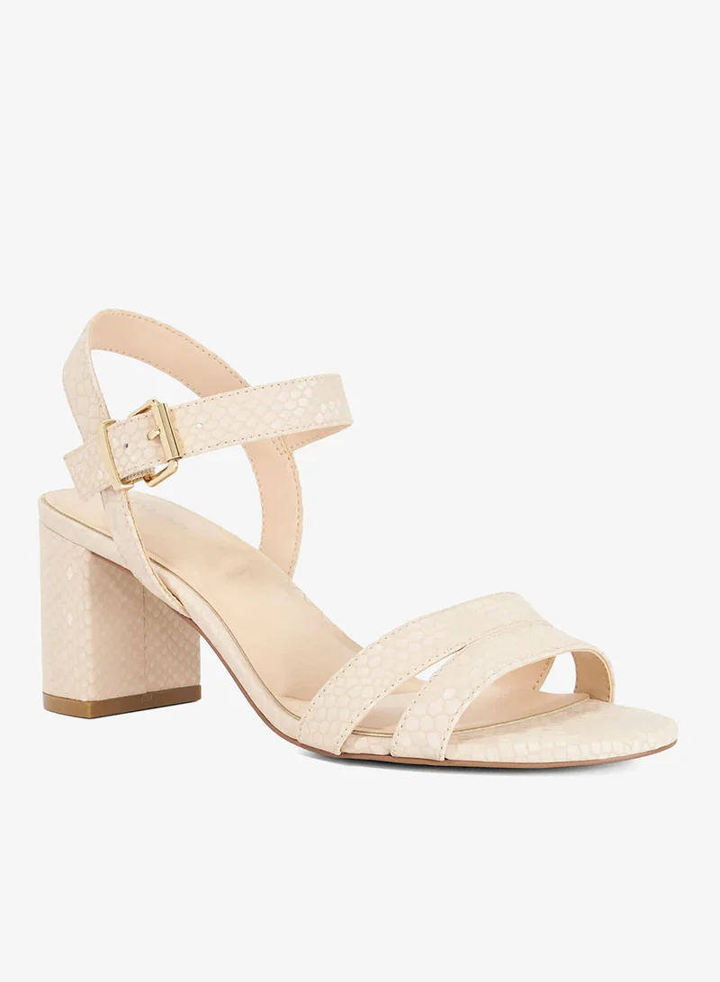 Dune London  Ankle Strap Mid Heel Sandals for Women | Best Price UAE
